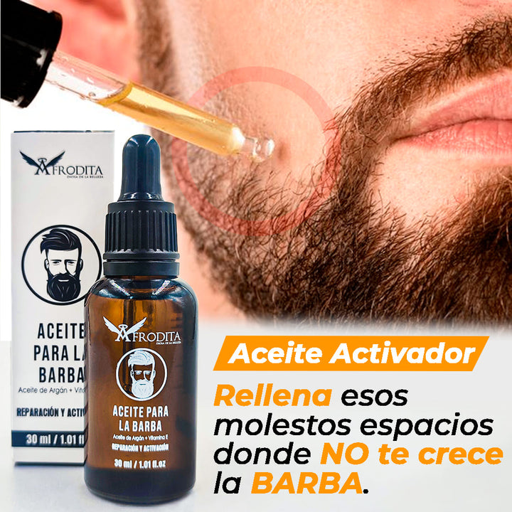 Aceite para Barba Afrodisíaca - Potencia tu Atractivo con el Elixir de la Virilidad